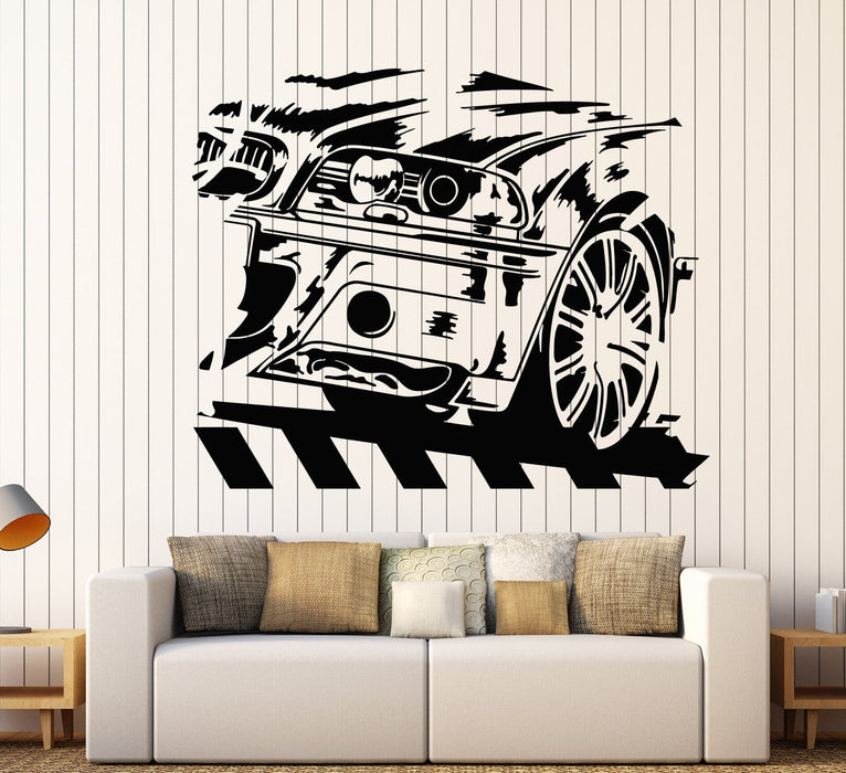 Vinyl Wall Decal BMW German Car Racing Speed Race Driver Stickers Unique Gift (1841ig)