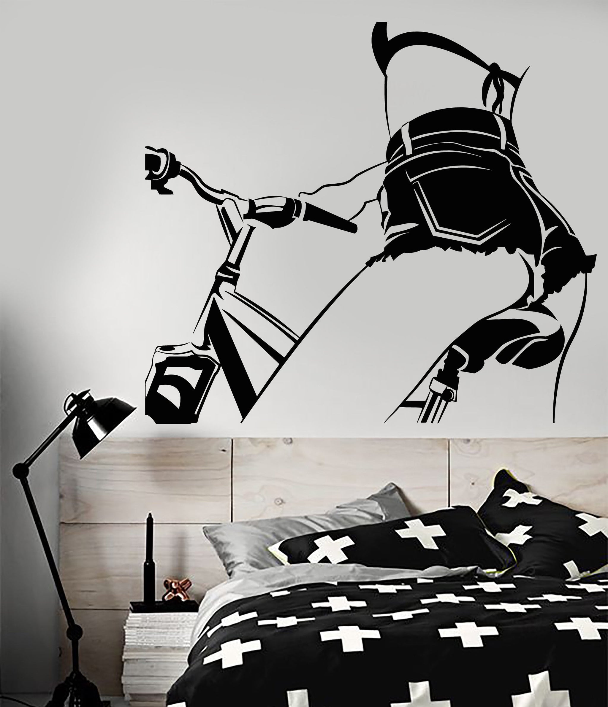 Custom Bike Wall Stickers And Wall Decals Collection — Wallstickers4you