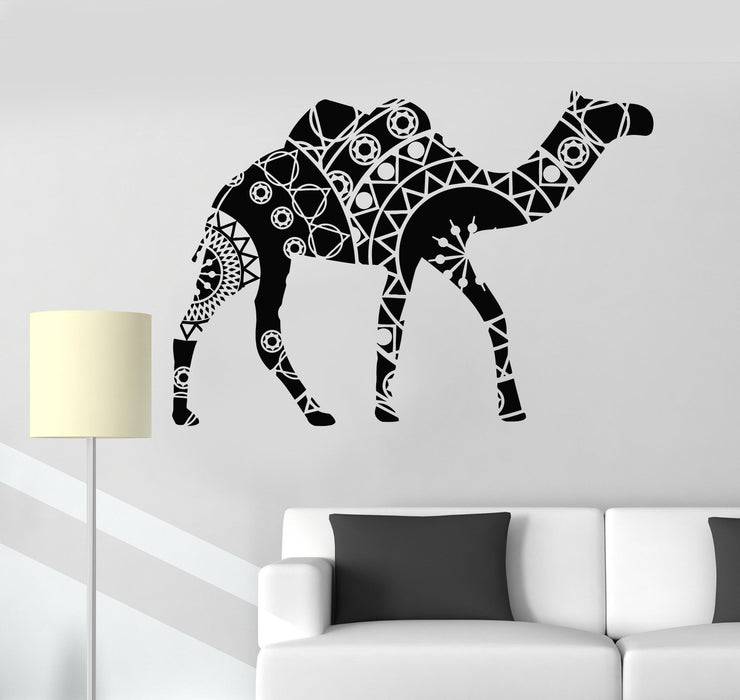 Vinyl Wall Decal Camel Animal Decoration Home Interior Stickers Unique Gift (ig4835)