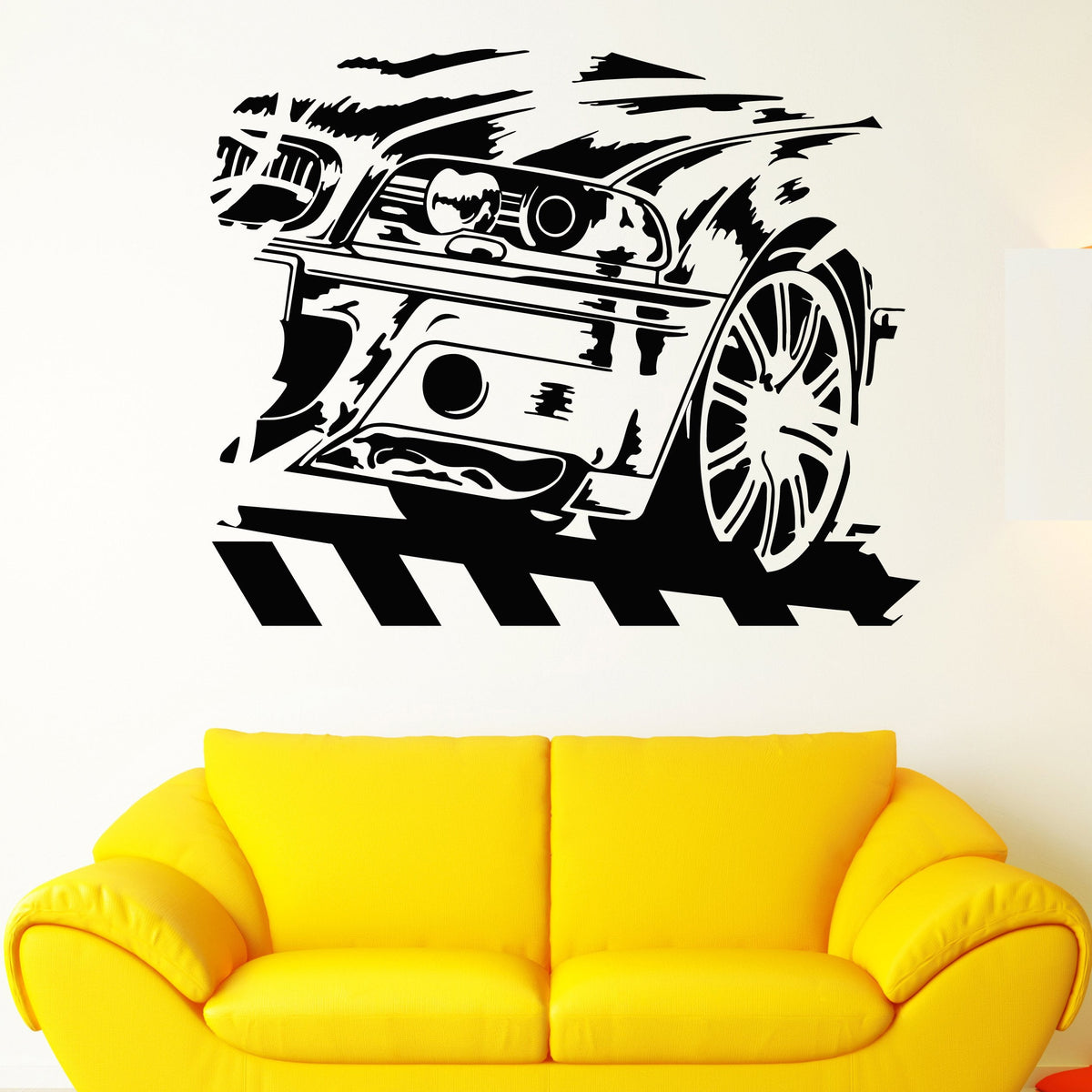 Vinyl Wall Decal BMW German Car Racing Speed Race Driver Stickers Uniq ...