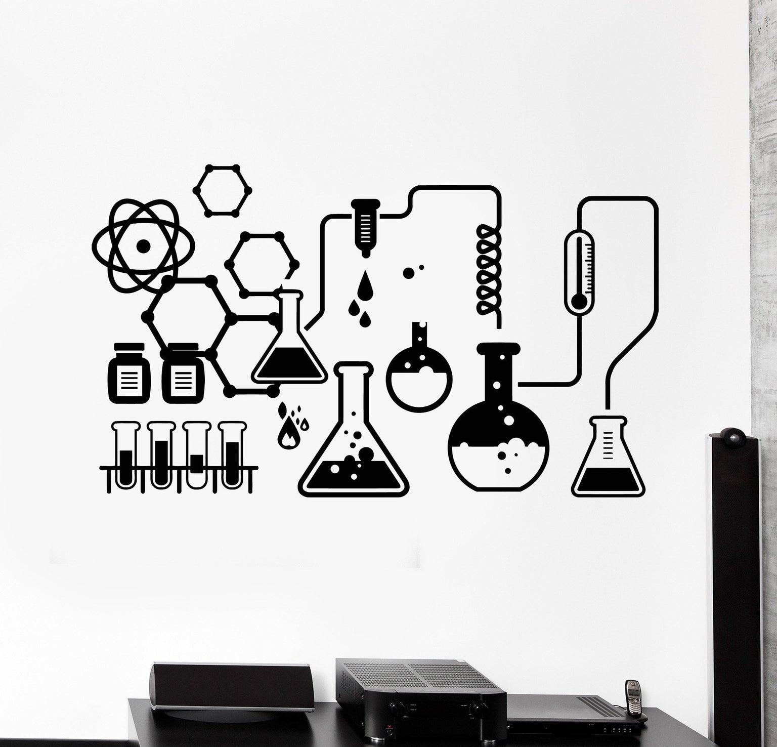 Custom Chemistry Wall Stickers And Decals Collection — Wallstickers4you