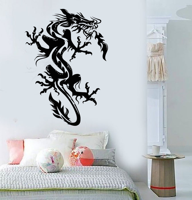 Vinyl Wall Decal Chinese Dragon Myth Fantasy Kids Room Stickers Unique Gift (ig3963)