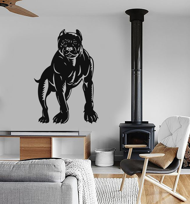 Wall Stickers Vinyl Decal Dog Animal Decor Nice Living Room Unique Gift (ig171)