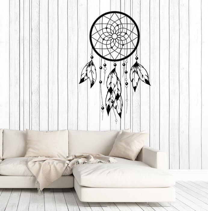 Vinyl Wall Decal Dreamcatcher Dreams Protective Amulet Stickers Unique Gift (1375ig)
