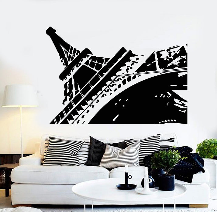 Vinyl Wall Decal Eiffel Tower French Art France Europe Decor Stickers Unique Gift (ig4679)