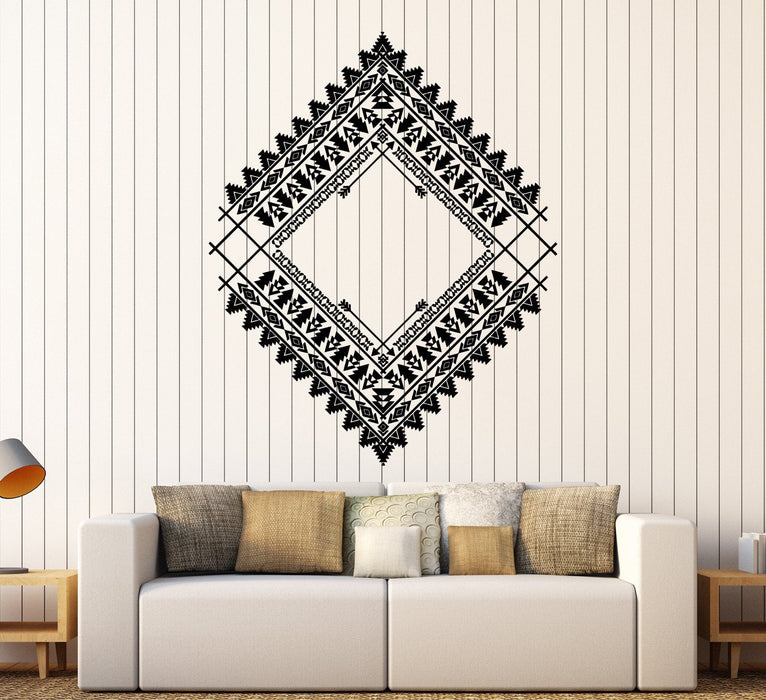 Vinyl Wall Decal Ethnic Style Arrows Ornament Pattern Stickers Unique Gift (ig3827)