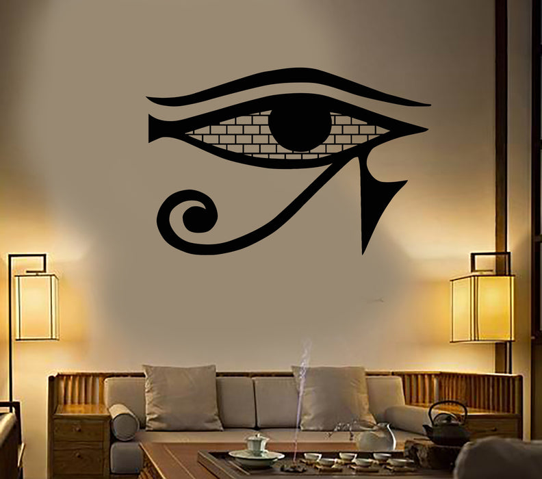 Vinyl Wall Decal Ancient Egypt Egyptian God Eye Of Ra Stickers Unique Gift (1786ig)
