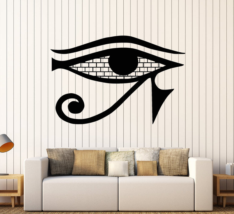 Vinyl Wall Decal Ancient Egypt Egyptian God Eye Of Ra Stickers Unique Gift (1786ig)