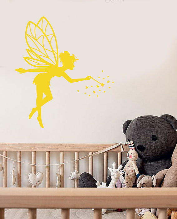 Vinyl Wall Decal Cartoon Magic Fairy Tale Fantasy Beast Baby Room Stickers (4129ig)