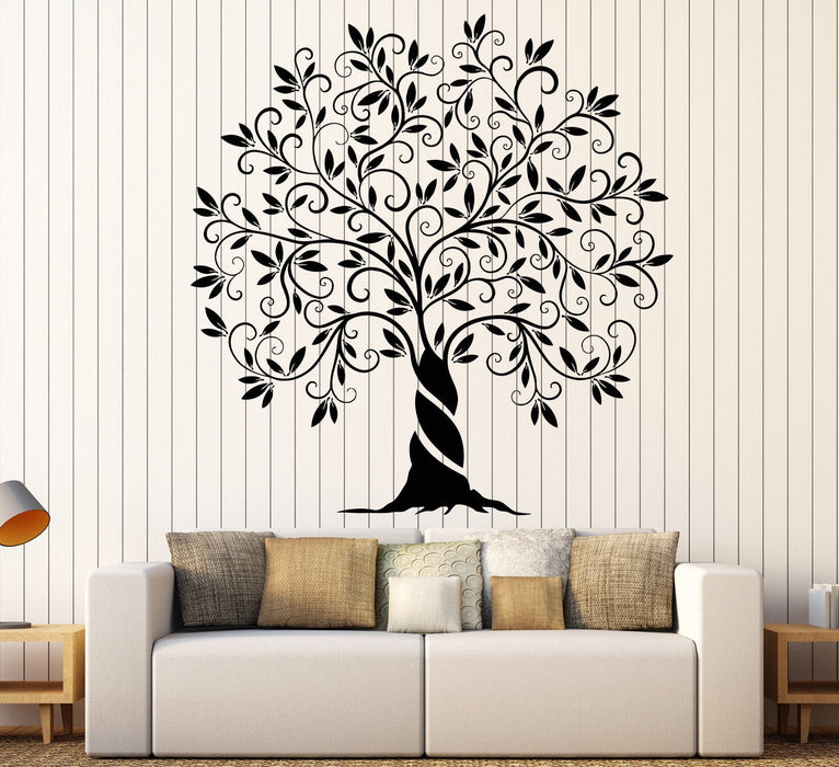 Vinyl Wall Decal Family Tree Of Life Nature Garden Home Decoration Stickers Unique Gift (1200ig)