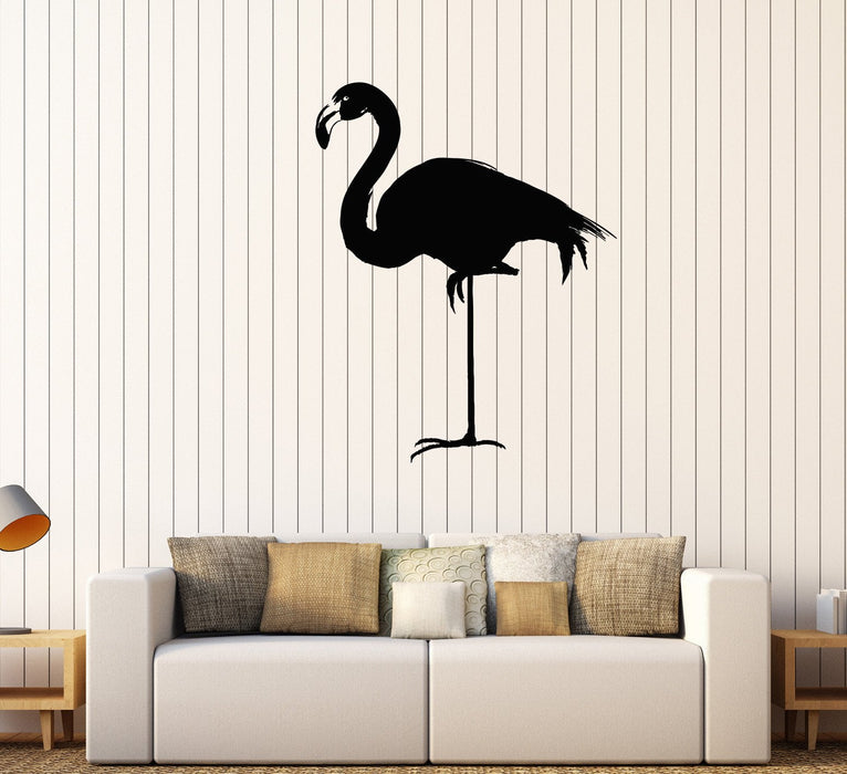 Vinyl Wall Decal Flamingo Bird Kids Room Stickers Mural Unique Gift (149ig)