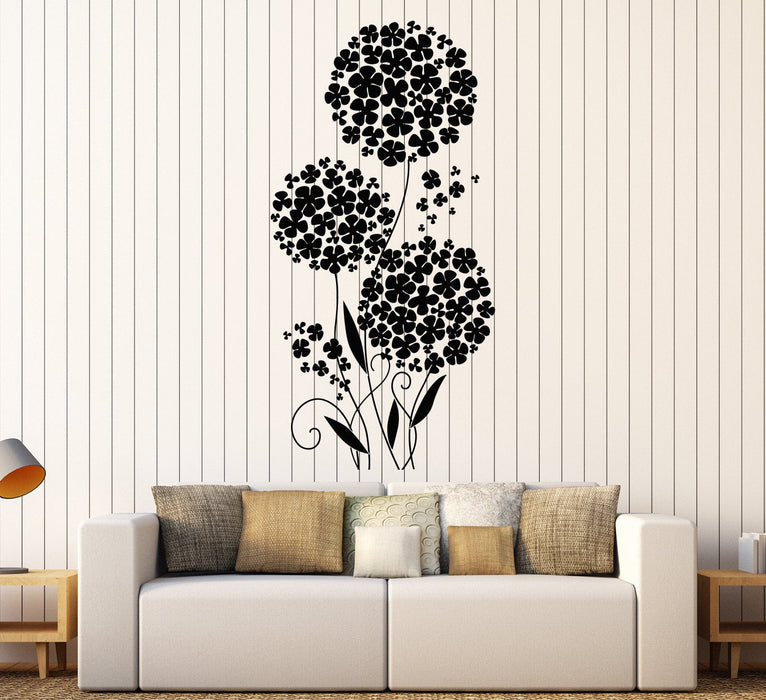 Vinyl Wall Decal Beautiful Flower Home Decor Nature Stickers Unique Gift (952ig)