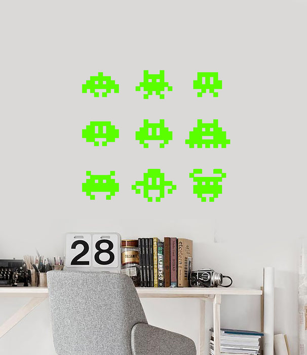 Vinyl Wall Decal Video Game Pictures Gamer Room Children's Room Stickers (3697ig)