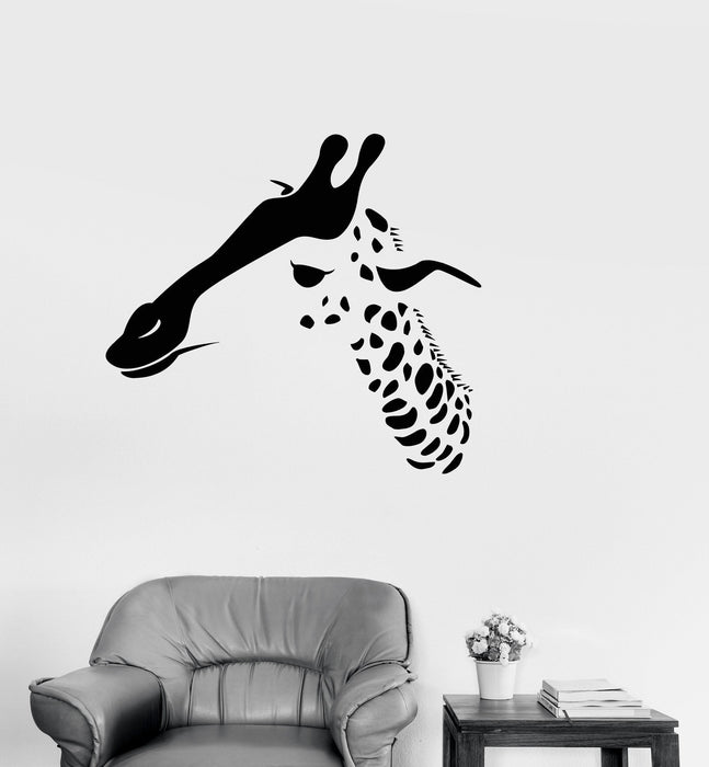 Vinyl Decal Giraffe African Animals Children's Room Kids Decor Wall Stickers Unique Gift (ig2693)