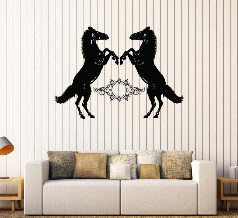 Vinyl Wall Decal Beautiful Horses Animals Room Decoration Stickers Mural Unique Gift (131ig)