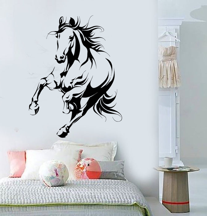 Vinyl Wall Decal Beautiful Horse Animal Room Interior Stickers Murals Unique Gift (ig4834)