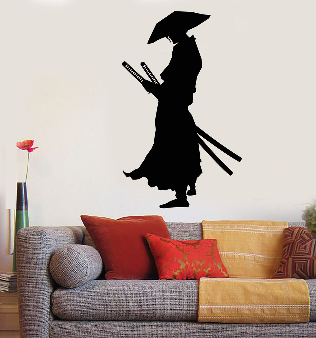 Custom Samurai Stickers And Wall Decals — Wallstickers4you
