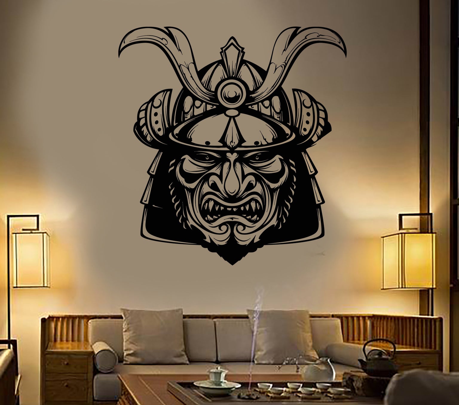 Custom Samurai Stickers And Wall Decals — Wallstickers4you