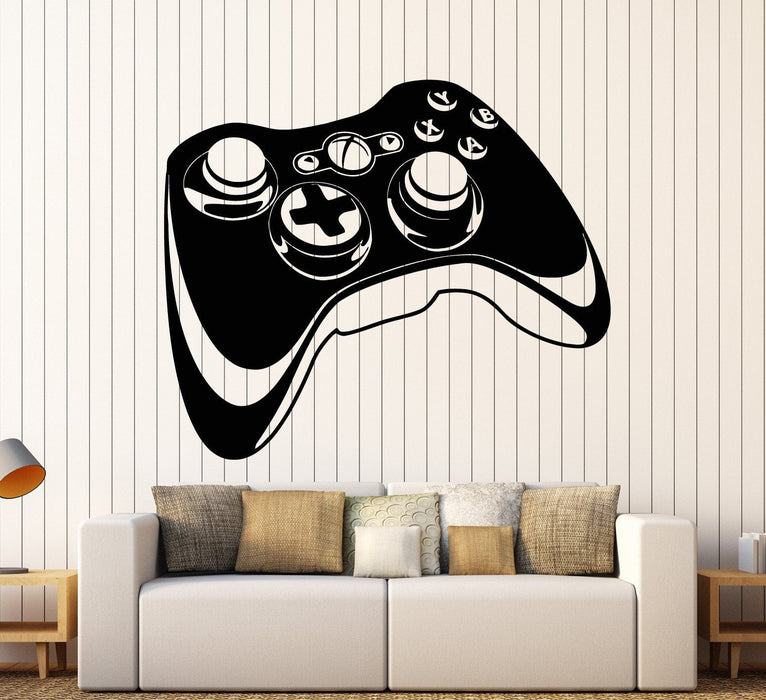 Vinyl Wall Decal Joystick Video Games Gift for Teen Gaming Stickers Unique Gift (ig4000)