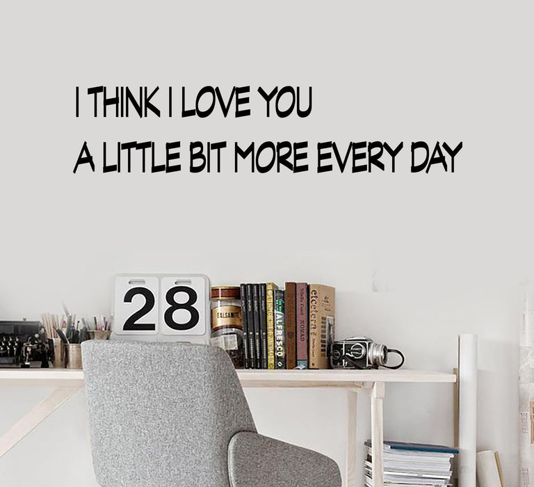 Vinyl Wall Decal Stickers Motivation Quote Words Positive Inspiring I Love You Letters 2023ig (22.5 in x 5 in)