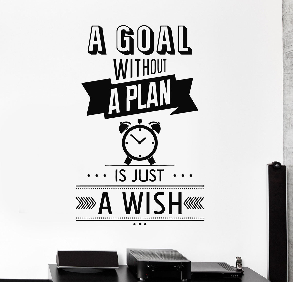 Vinyl Wall Decal Motivation Quote Inspire Stickers Mural Unique Gift ...