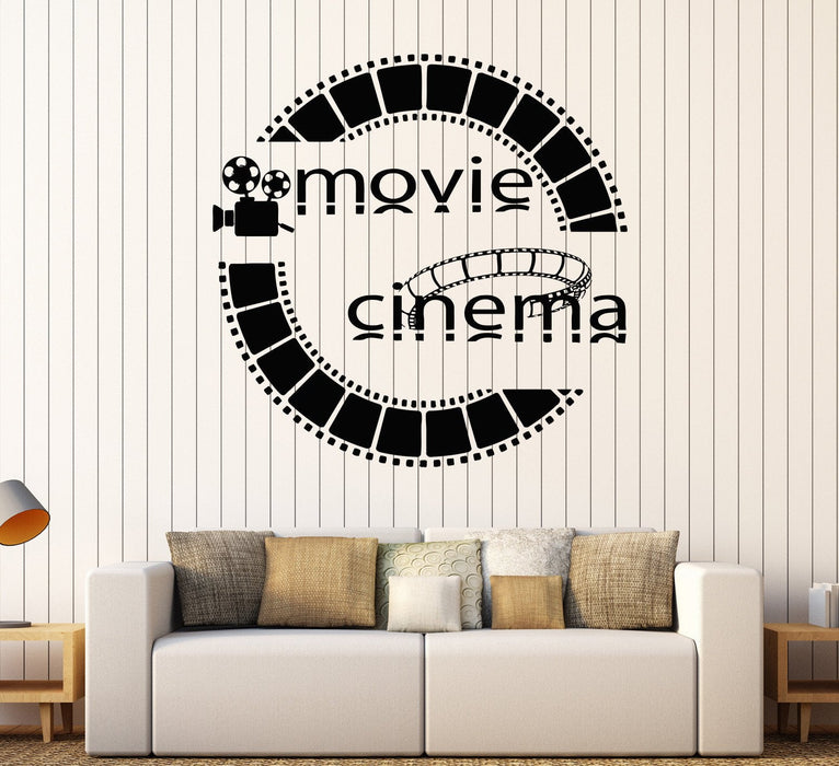 Vinyl Wall Decal Film Cinema Movie Cinemaddict Stickers Mural Unique Gift (052ig)