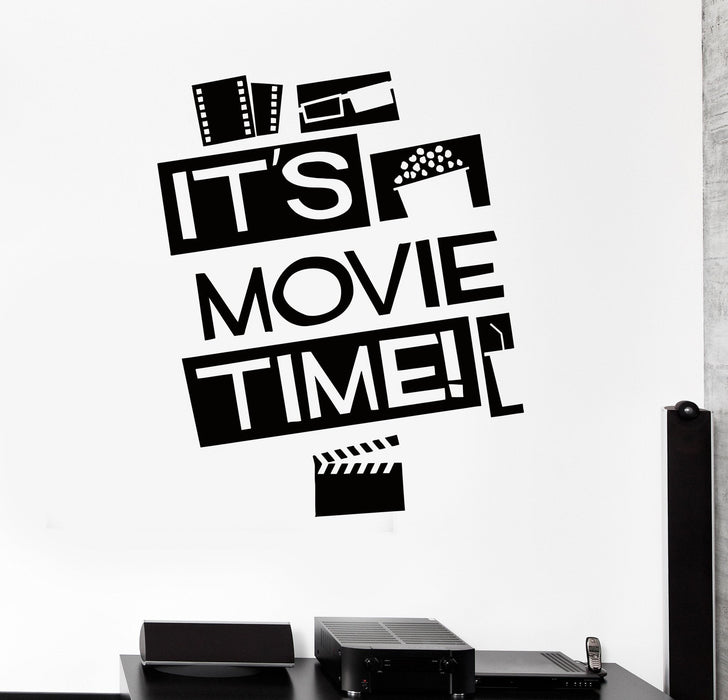 Vinyl Wall Decal Cinema Room Quote Movie Film Stickers Unique Gift (ig3884)
