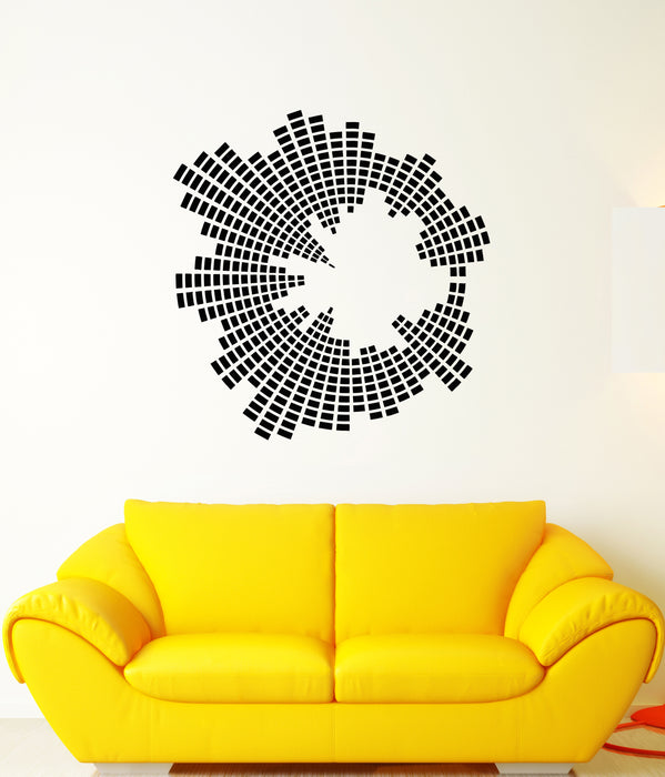 Виниловые наклейки на стену Bit Music Sound Night Club Karaoke Bar Stickers (3204ig) 