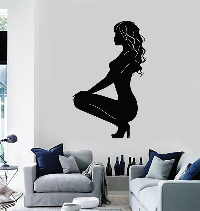 Wall Stickers Vinyl Decal Hot Sexy Naked Woman Striptease Decor Unique Gift (ig190)