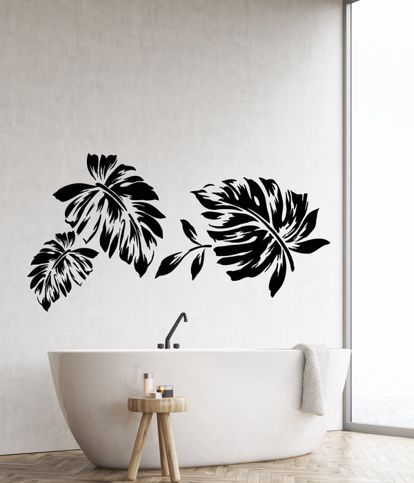 Vinyl Wall Decal Leaves Foliage Nature Style Room Decor Stickers Unique Gift (1453ig)