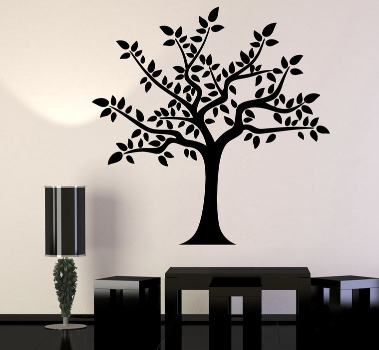 Vinyl Wall Decal Tree Leaves Room Home Decoration Stickers Mural Unique Gift (383ig)
