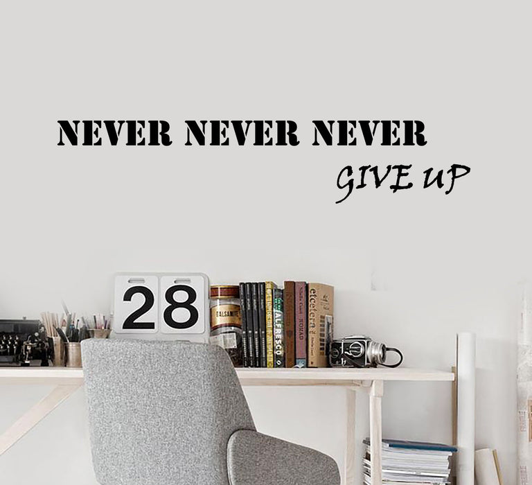 Vinyl Wall Decal Creative Motivation Quote Letters Success Stickers 1992ig (22.5 in x 5 in)