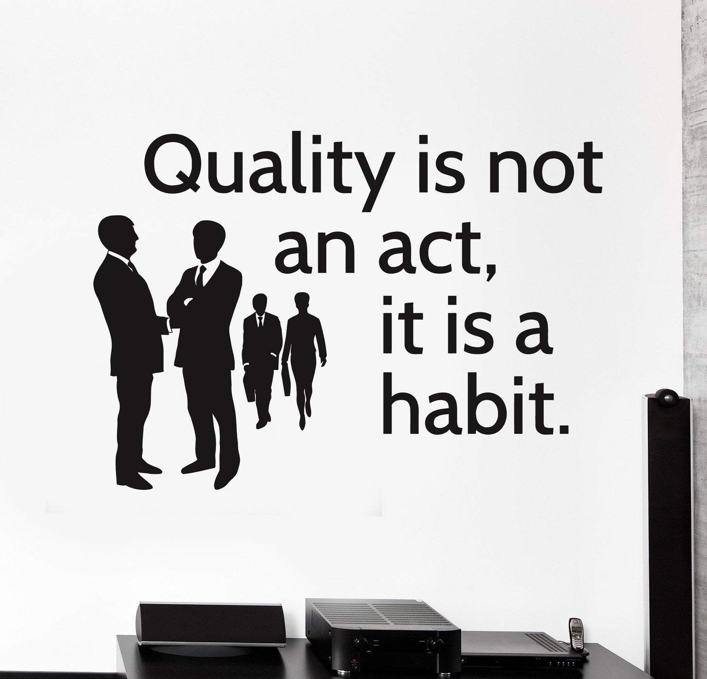 Vinyl Wall Decal Office Quote Inspire Motivation Decor Stickers Mural ...