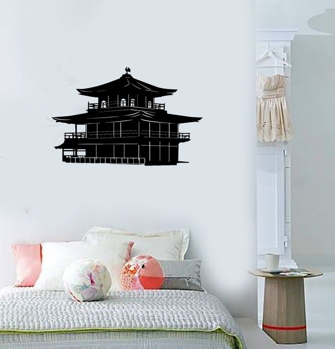 Wall Stickers Vinyl Decal Japan Architecture Pagoda Oriental Temple Unique Gift (ig1007)