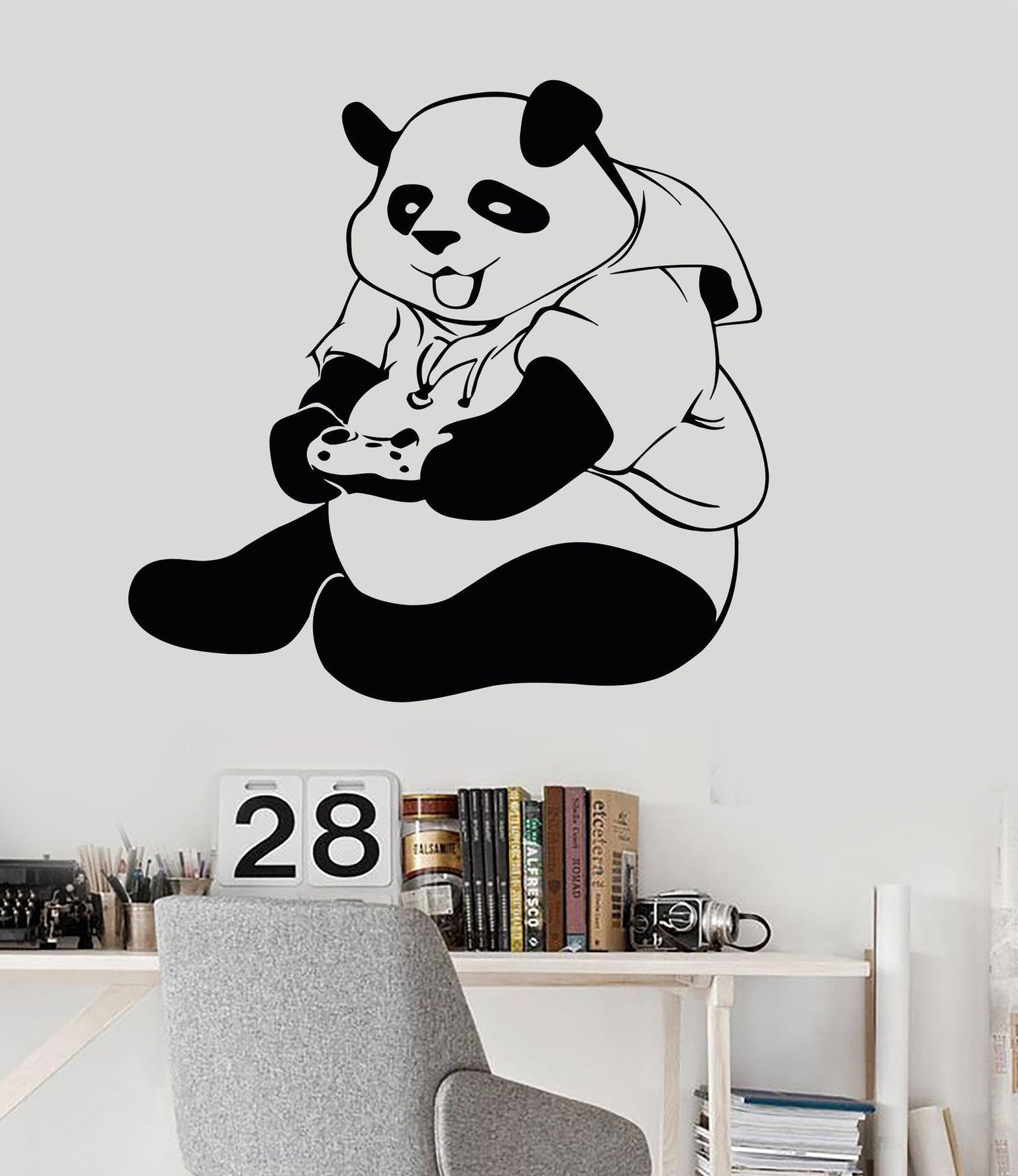 Custom Panda Wall Vinyl Decals Collection — Wallstickers4you
