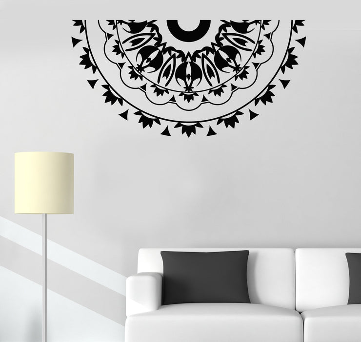 Vinyl Wall Decal Mandala Room Decoration Pattern Stickers Unique Gift (513ig)