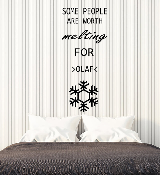 Autocollants muraux en vinyle avec citations inspirantes pour certaines personnes qui méritent de fondre pour les lettres 2912ig (10 po x 22,5 po)