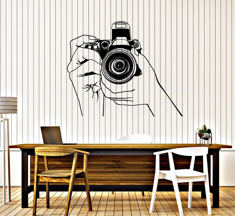 Vinyl Wall Stickers Photo Photography Photograph Journalist Decal Unique Gift (185ig)