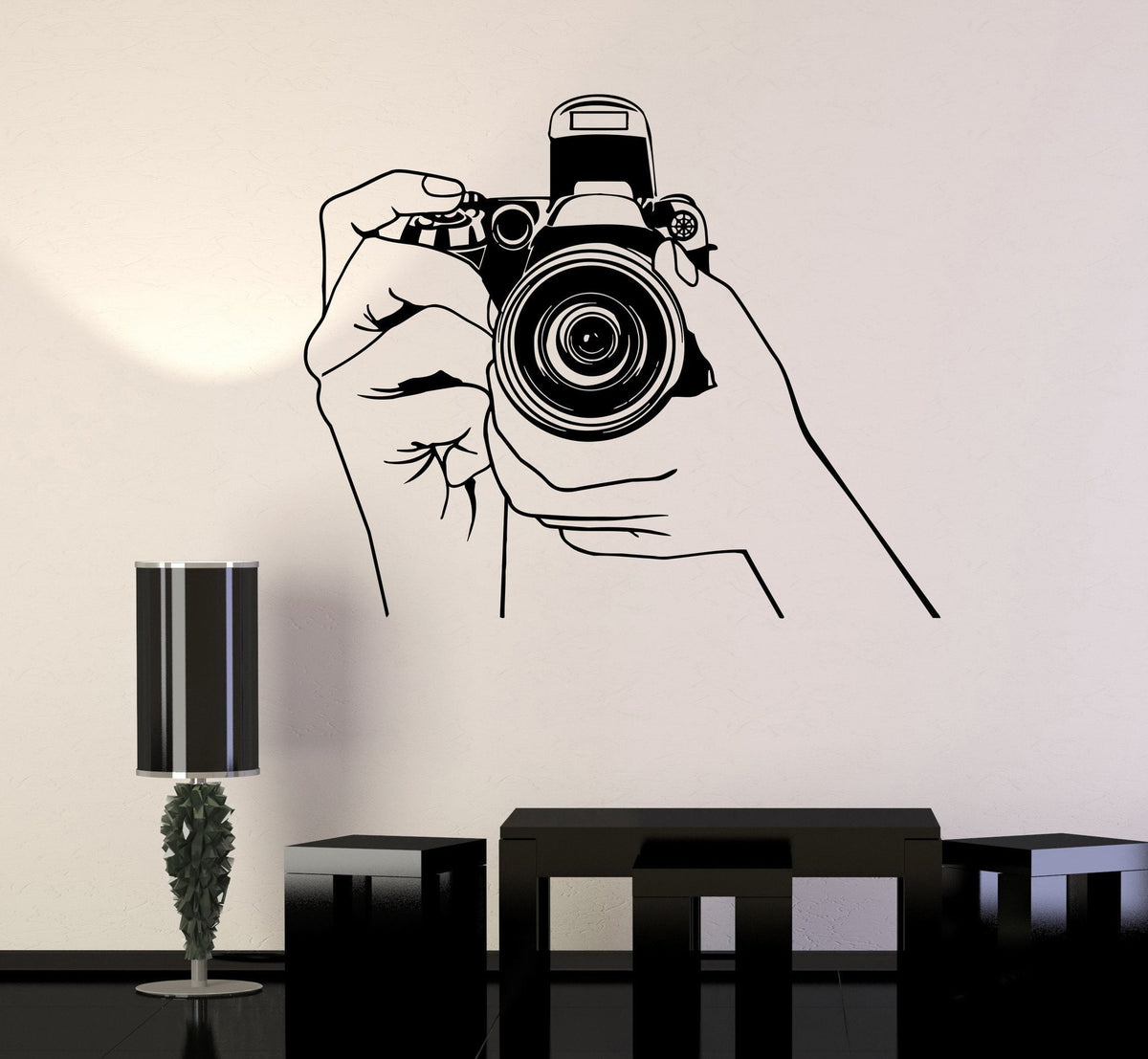 Vinyl Wall Stickers Photo Photography Photograph Journalist Decal Uniq ...