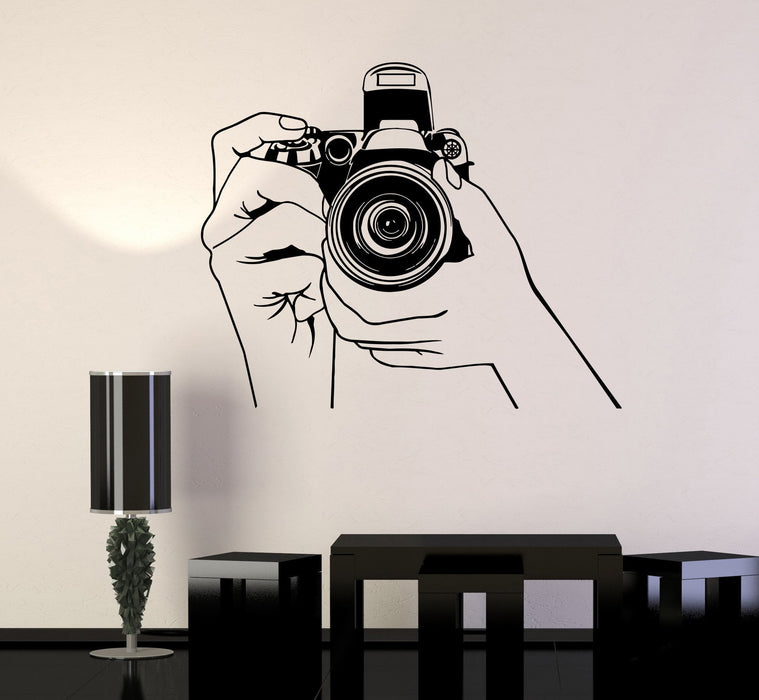 Vinyl Wall Stickers Photo Photography Photograph Journalist Decal Unique Gift (185ig)