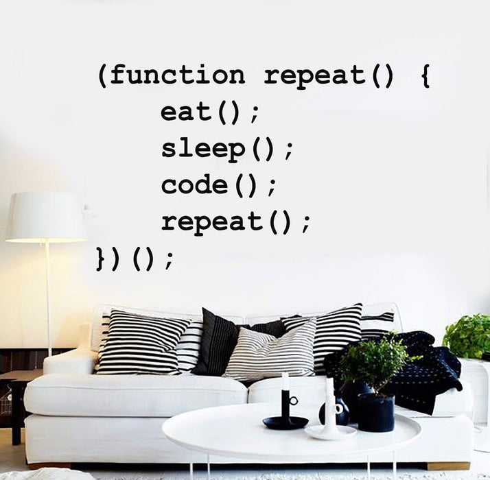 While Alive Code Stickers Vinyl Wall Decal Programmer Coder Lifestyle Geek Code Stickers Unique ...