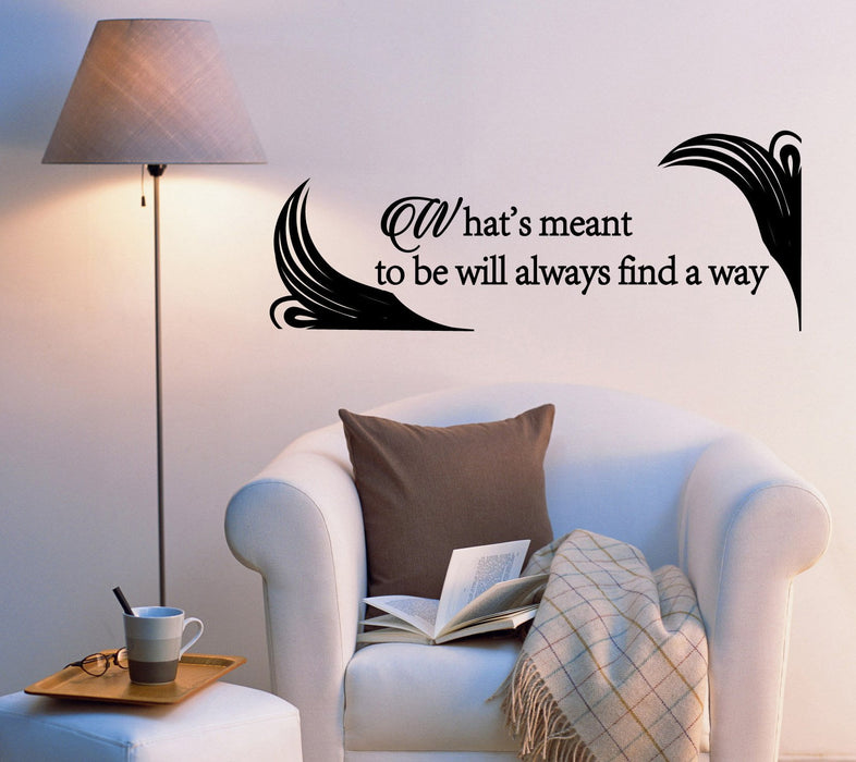Vinyl Wall Decal Stickers Motivation Quote Words Will Always Find A Way Inspiring Letters 2007ig (22.5 in x 9 in)