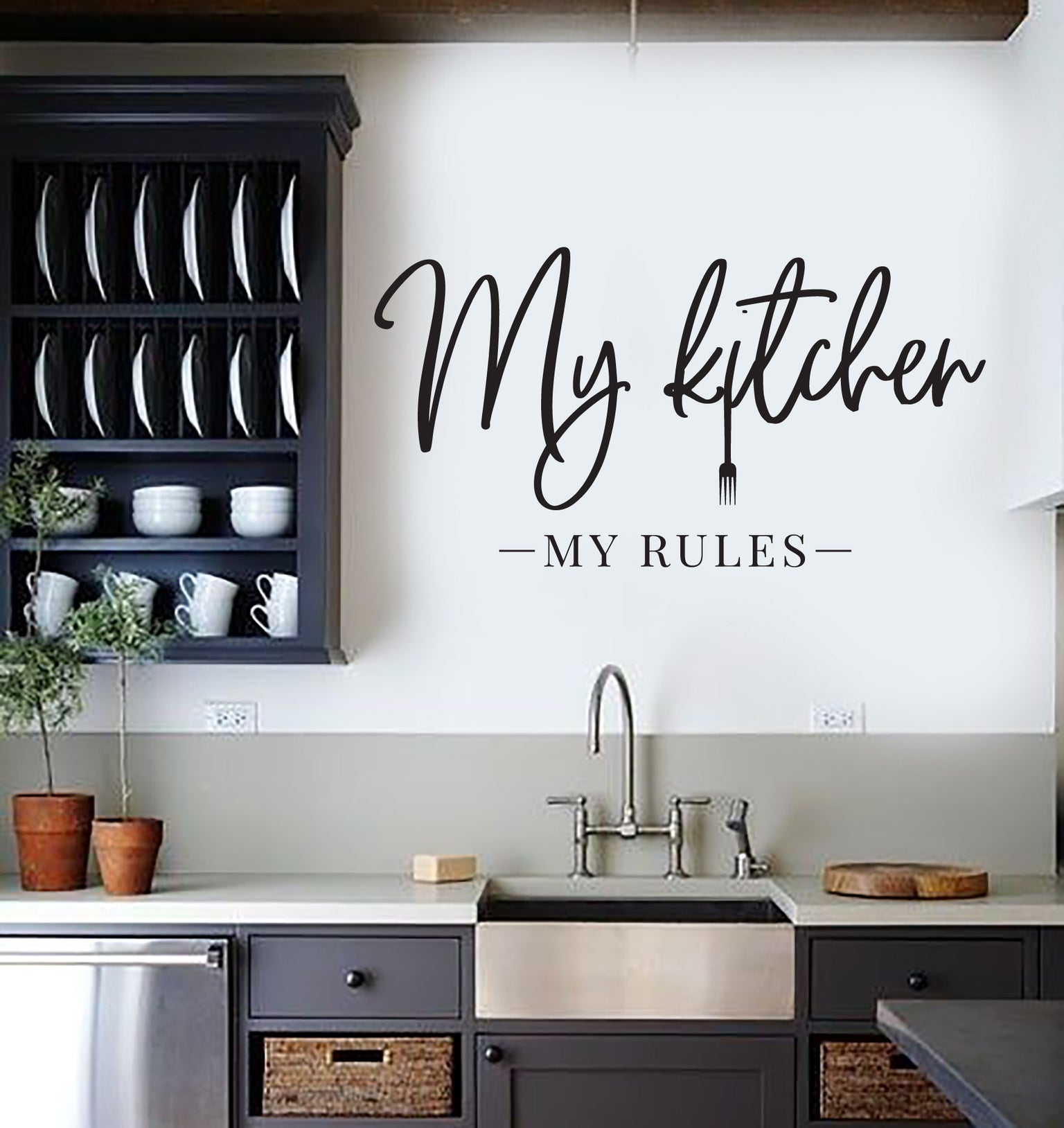 Kitchen Wall Vinyl Decals — Wallstickers4you