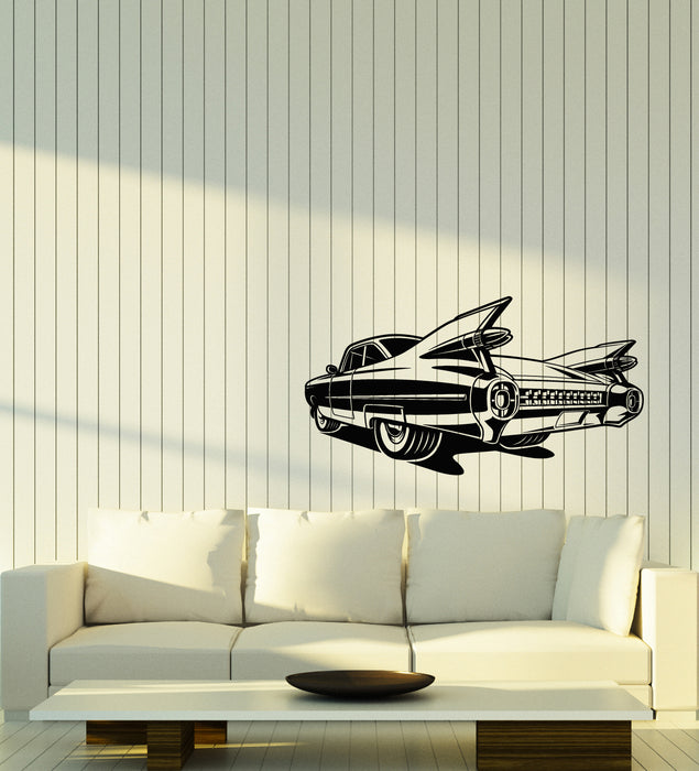 Vinyl Wall Decal Retro Car Service Auto Shop Garage Decor Stickers (3740ig)