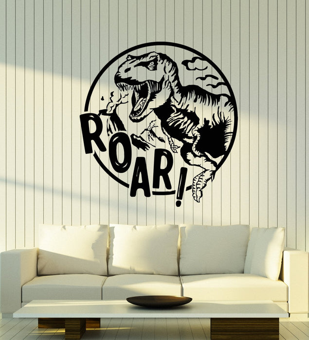 Vinyl Wall Decal Jurassic Park Dinosaur T-Rex Boy's Room Stickers (2857ig)