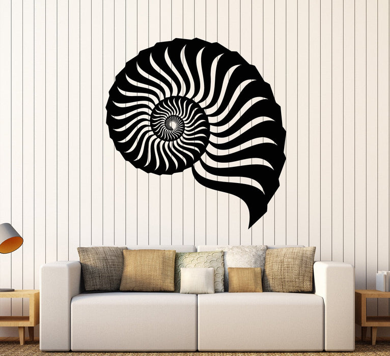 Vinyl Wall Decal Seashell Marine Sea Beach Style Room Stickers Unique Gift (ig3824)