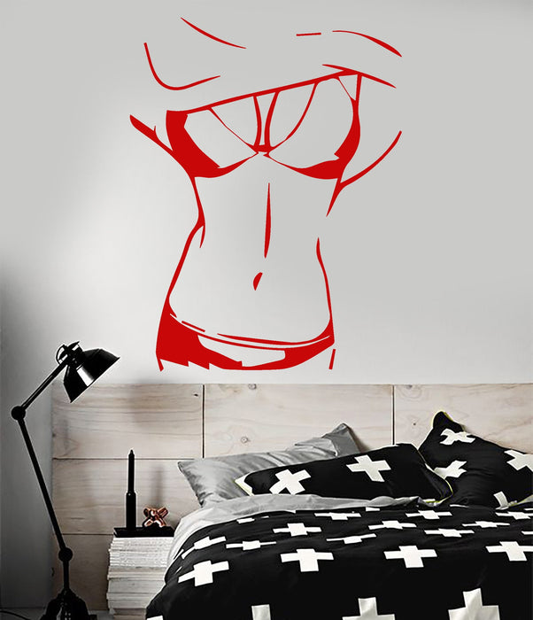 Vinyl Wall Decal Beautiful Sexy Naked Body Hot Girl Stickers Unique Gift (789ig)