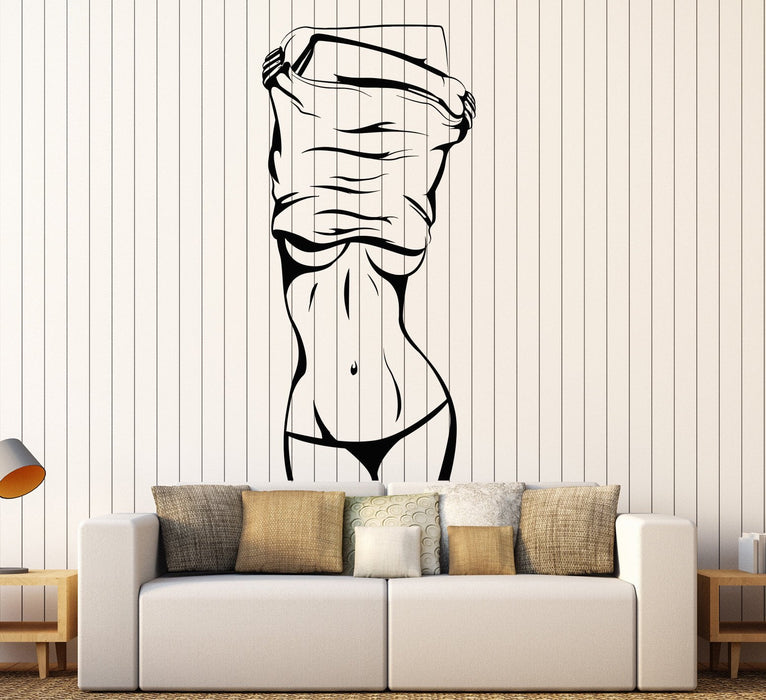 Vinyl Wall Decal Hot Sexy Girl Beautiful Female Body Striptease Stickers Unique Gift (1326ig)