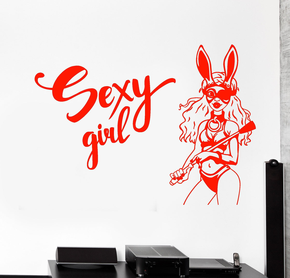 Vinyl Wall Decal Sexy Hot Girl Pin Up Underwear Sex Romance Love