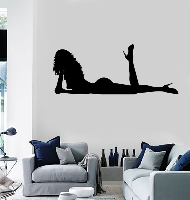 Wall Stickers Vinyl Decal Hot Sexy Girl Woman Naked Spa Salon Unique Gift (ig194)